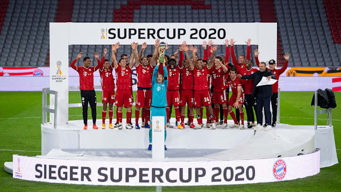 Bayern Munich beat Dortmund to win the German Super Cup